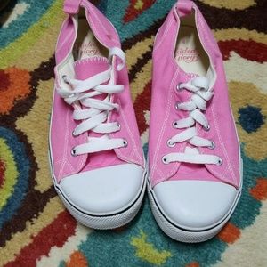 Pink shoes